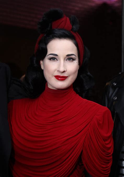 Dita Von Teese Subscribe. Bio. Retro glamour model Dita Von Teese is an A-list celebrity known the world over for her sexy Old Hollywood style, live burlesque performances, and acting roles on TV and in music videos. Born in Rochester, Michigan, in 1972, she started finding success as a model in the late '90s due to her unique, vintage look.